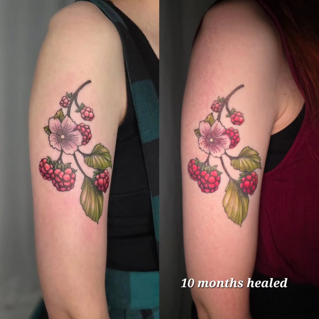 Tattoo by @aprilhightattoo — fine_line, realism