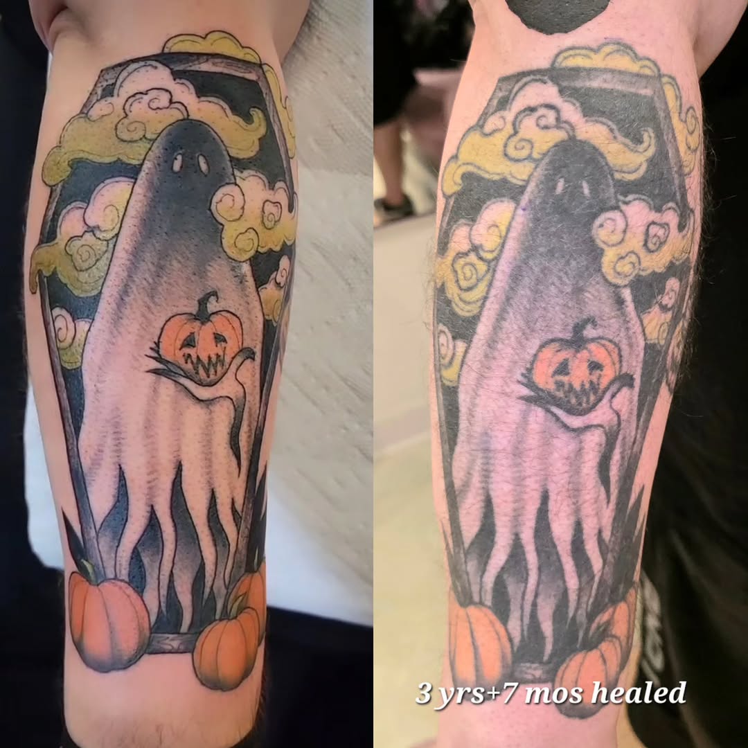 Tattoo by @aprilhightattoo — new_school, illustrative