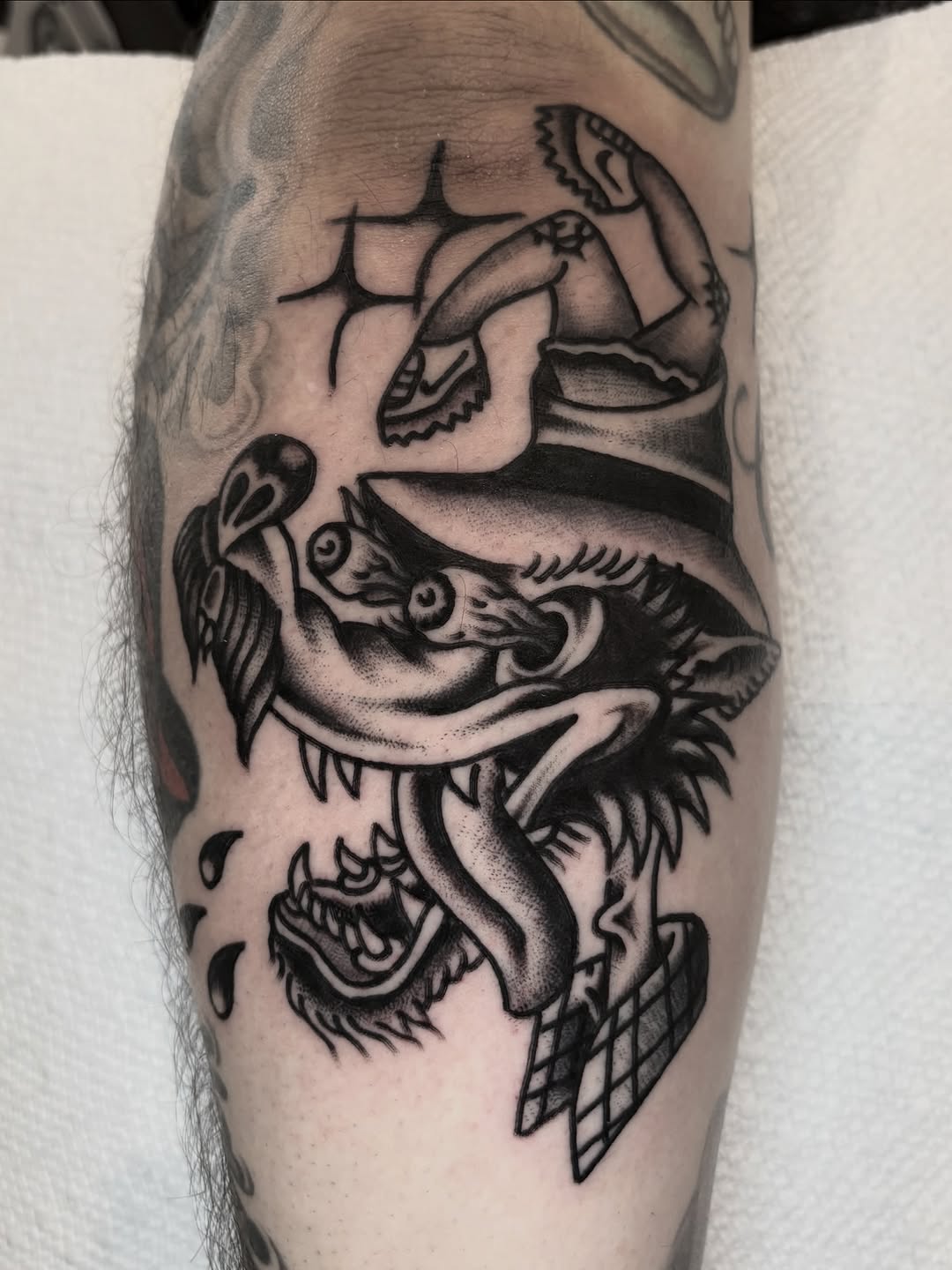 Tattoo by @chavolui_tattoos — american_traditional