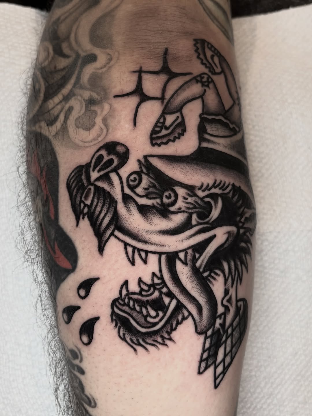 Tattoo by @chavolui_tattoos — american_traditional