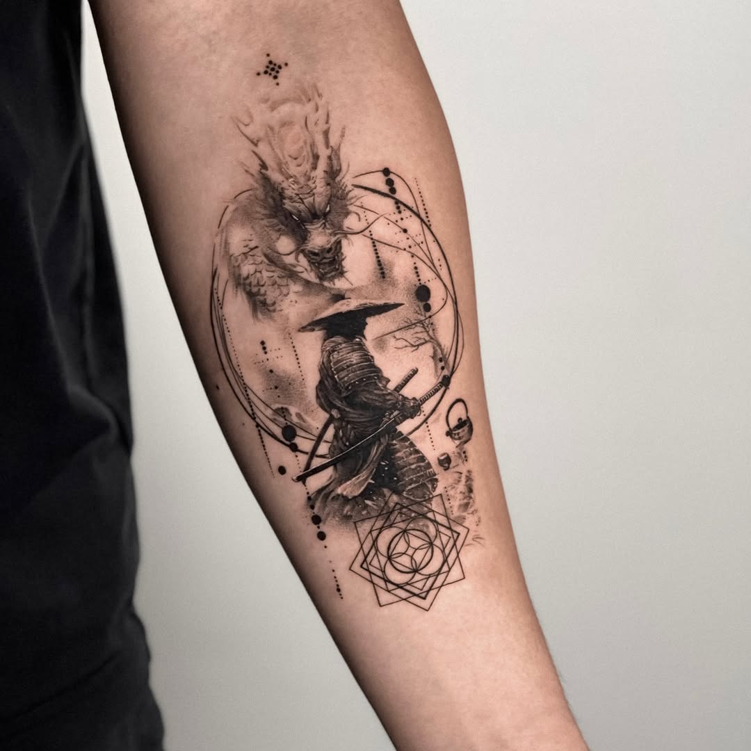 Tattoo by @blackbird_tattooer — black_and_grey, realism