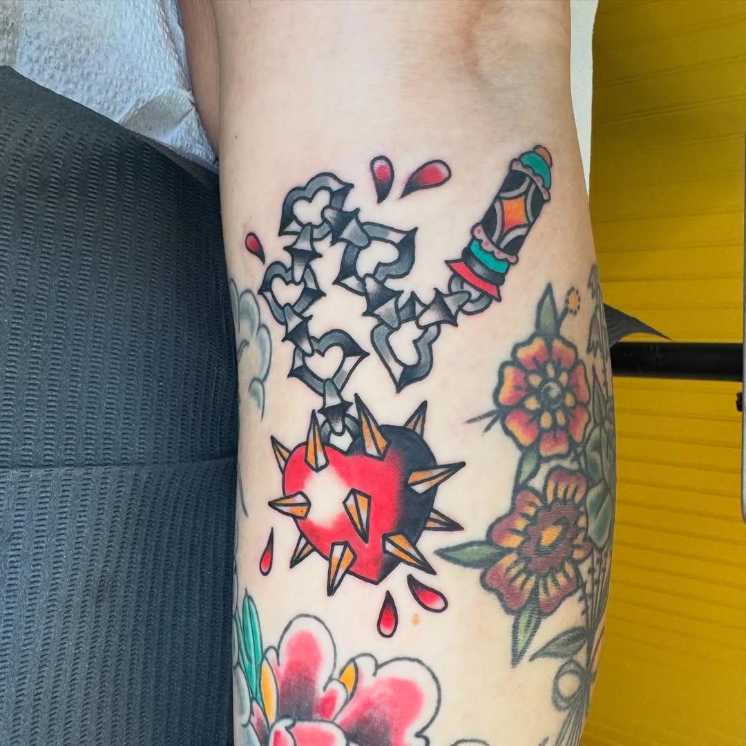 Tattoo by @megz_tattz — american_traditional