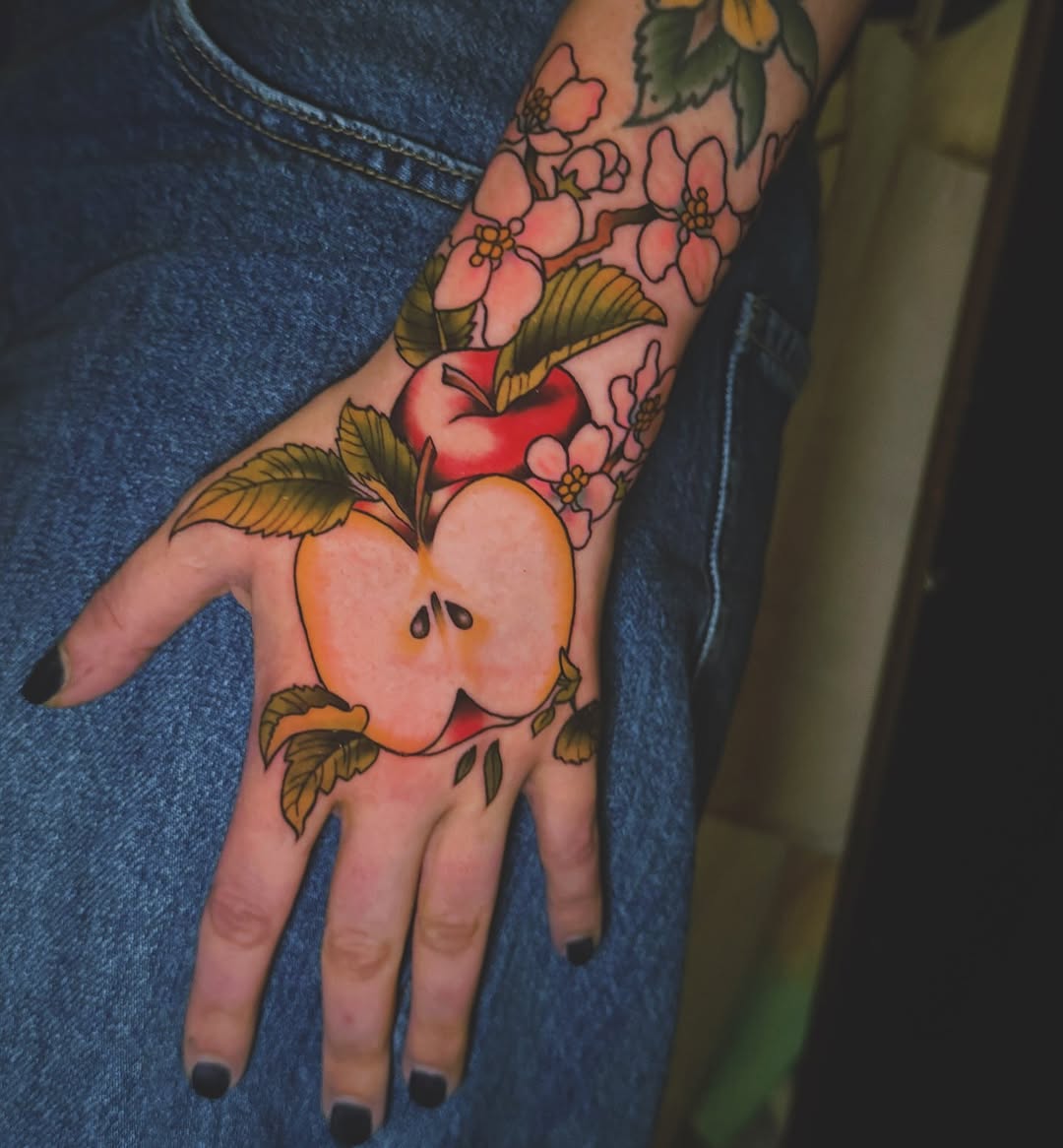 Tattoo by @nikkibeetattoos — illustrative, american_traditional