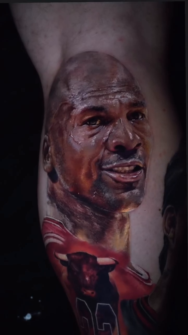 Tattoo by @danielbreviktattoo — realism, black_and_grey