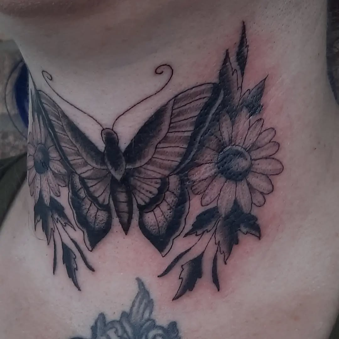 Tattoo by @k8carley_tattoos โ black_and_grey, realism