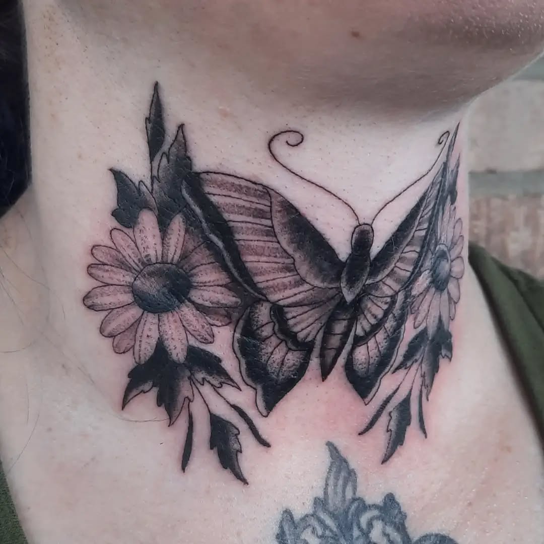 Tattoo by @k8carley_tattoos โ black_and_grey, realism