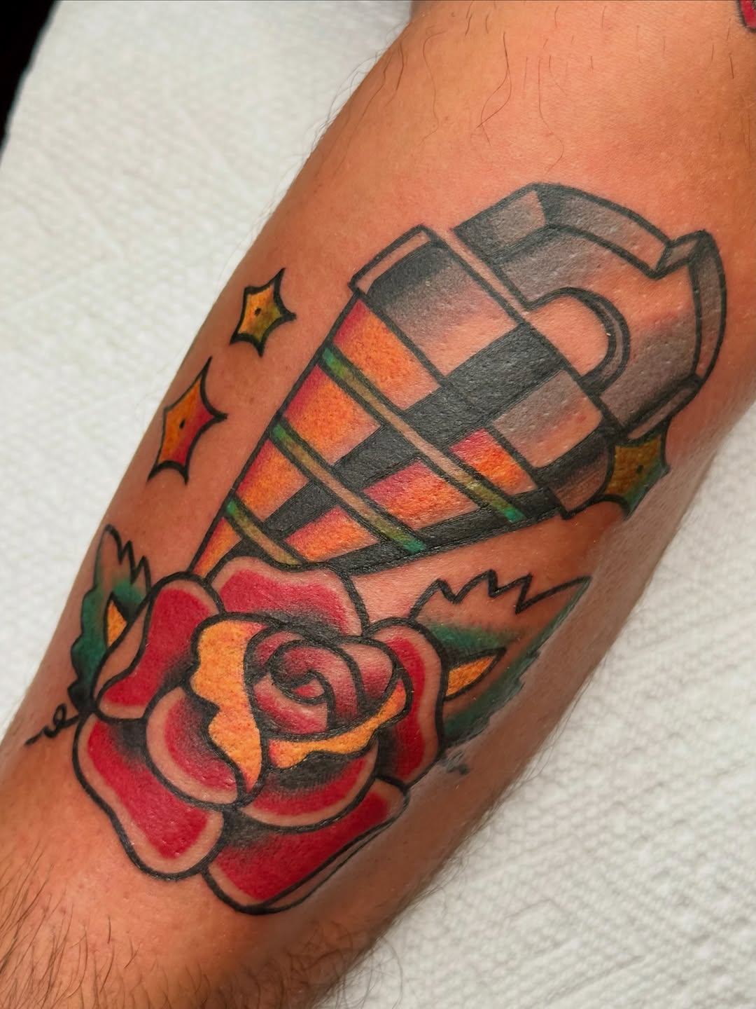 Tattoo by @rileynors.inks — american_traditional, illustrative