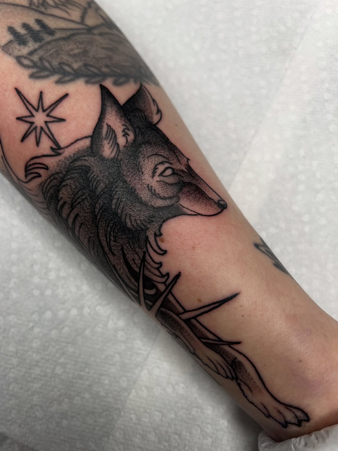 Tattoo by @moresoultattoo — illustrative, black_and_grey