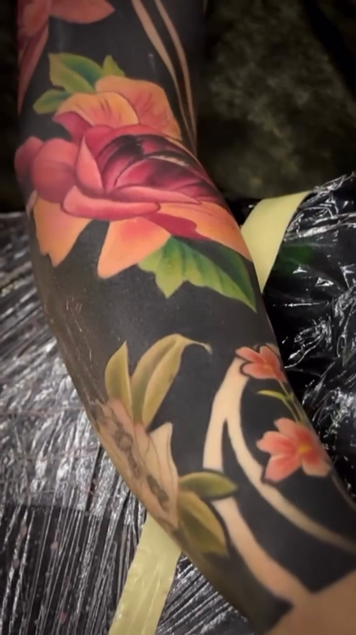 Tattoo by @invadertiv — japanese_irezumi, blackwork