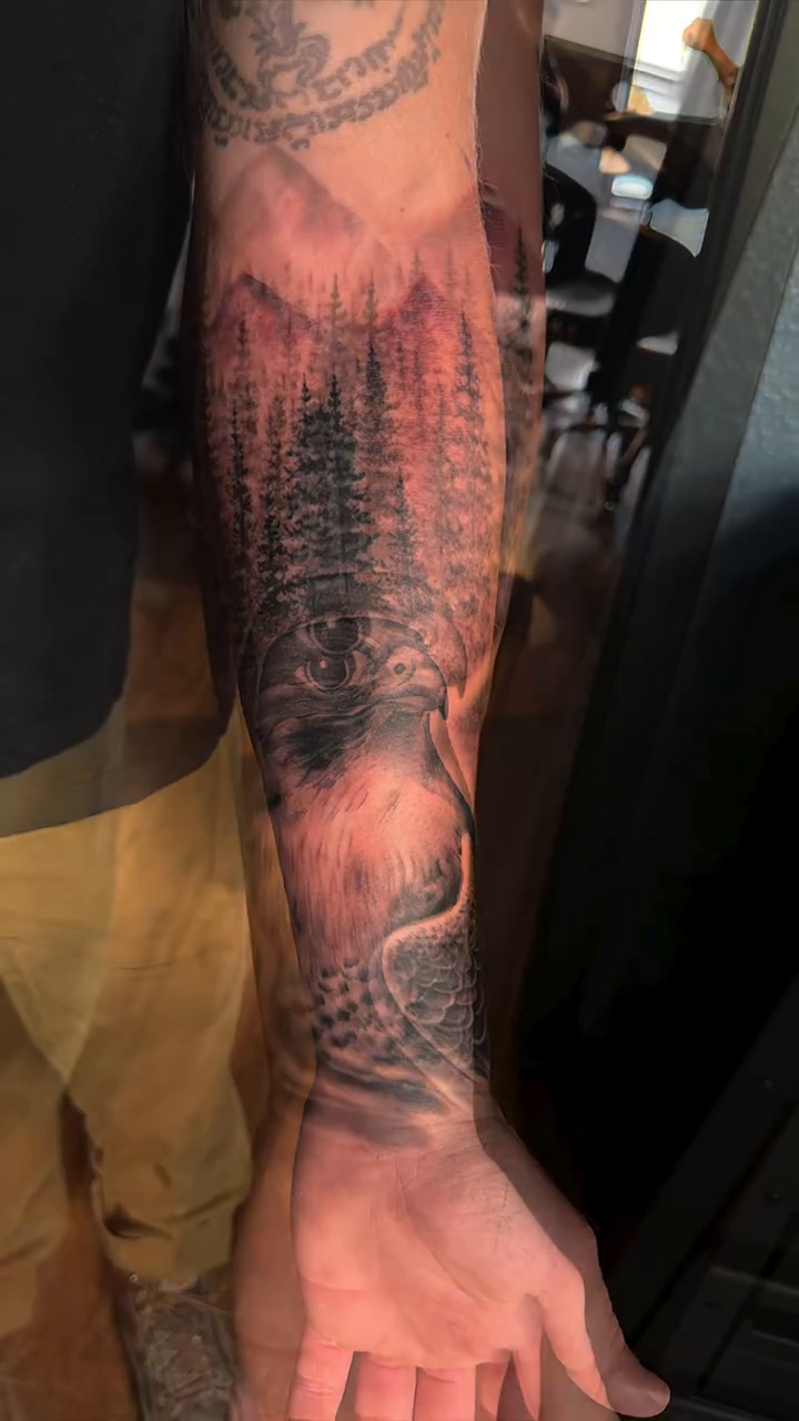 Tattoo by @ozarmy โ black_and_grey, realism