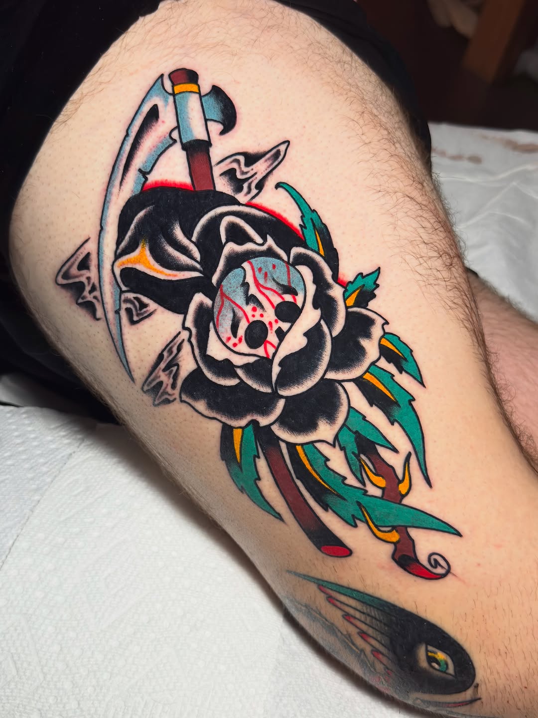 Tattoo by @tat2vandal โ american_traditional, neo_traditional