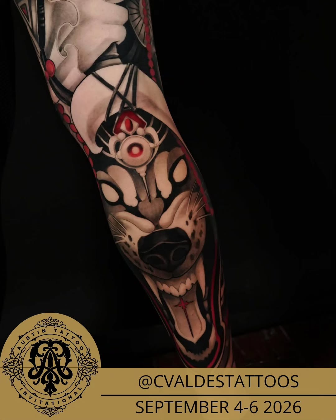 Tattoo by @cvaldestattoos — realism, illustrative