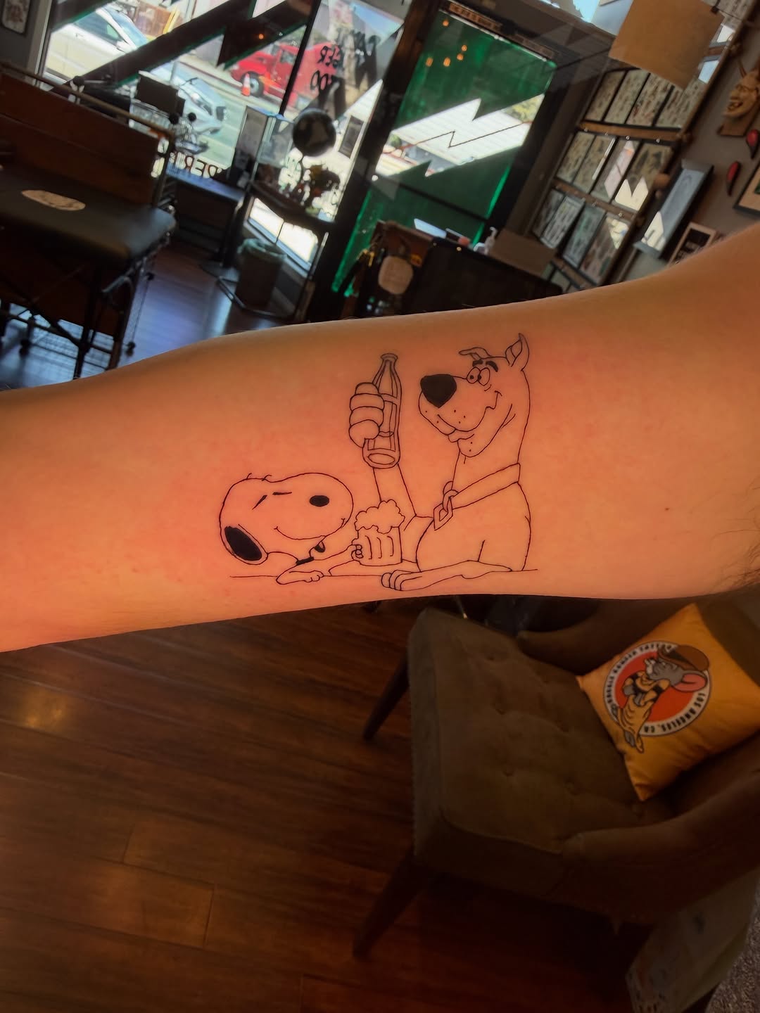 Tattoo by @axelhoney — anime