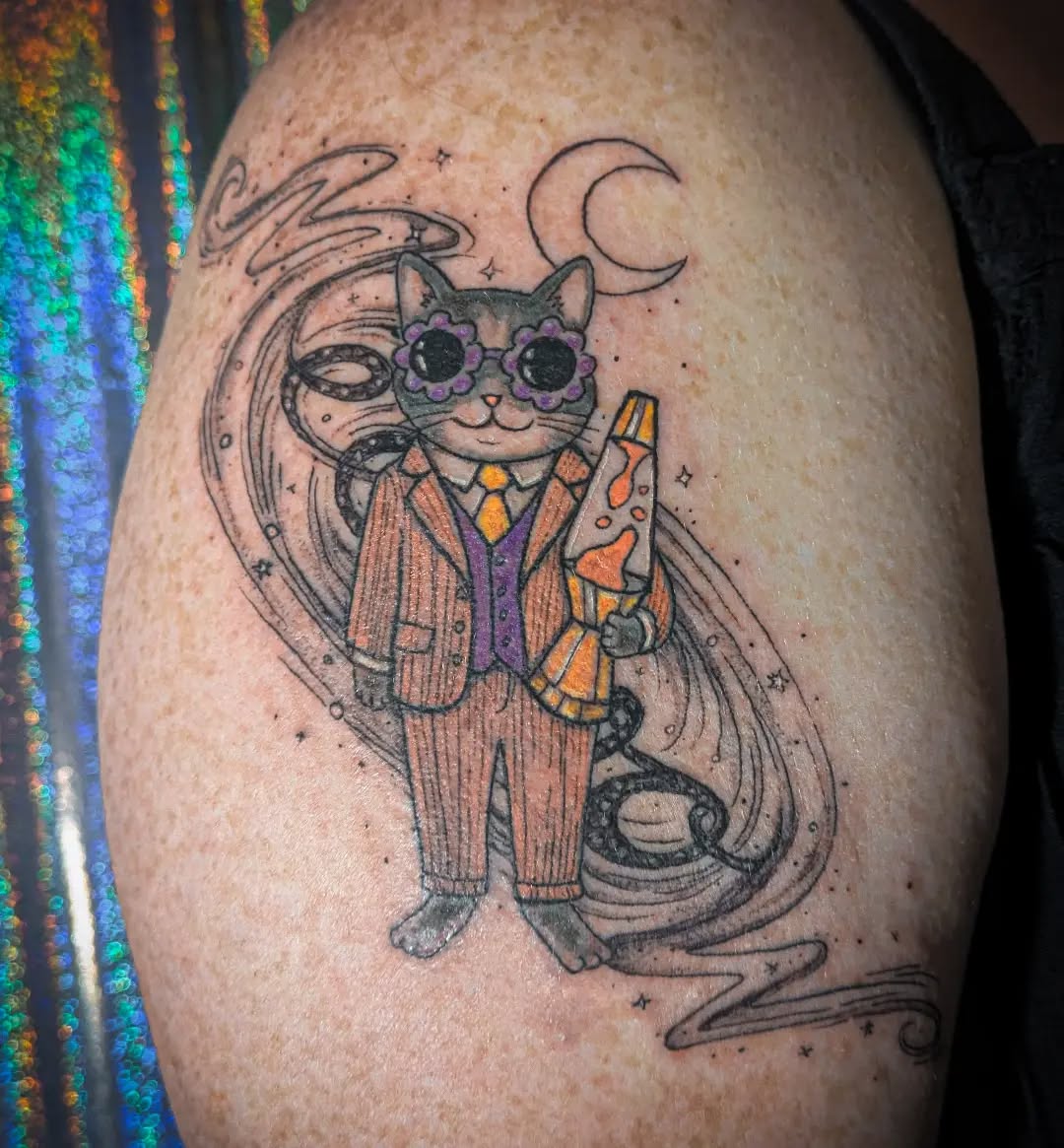 Tattoo by @scarygilvarrytattoo — illustrative, new_school