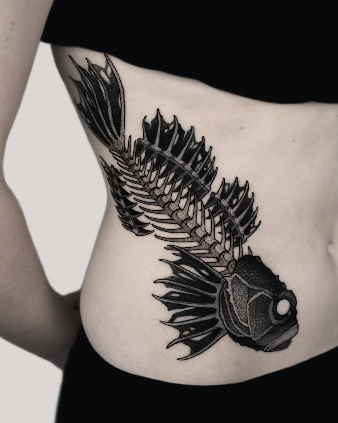 Tattoo by @maxwelllacroix — black_and_grey, dotwork