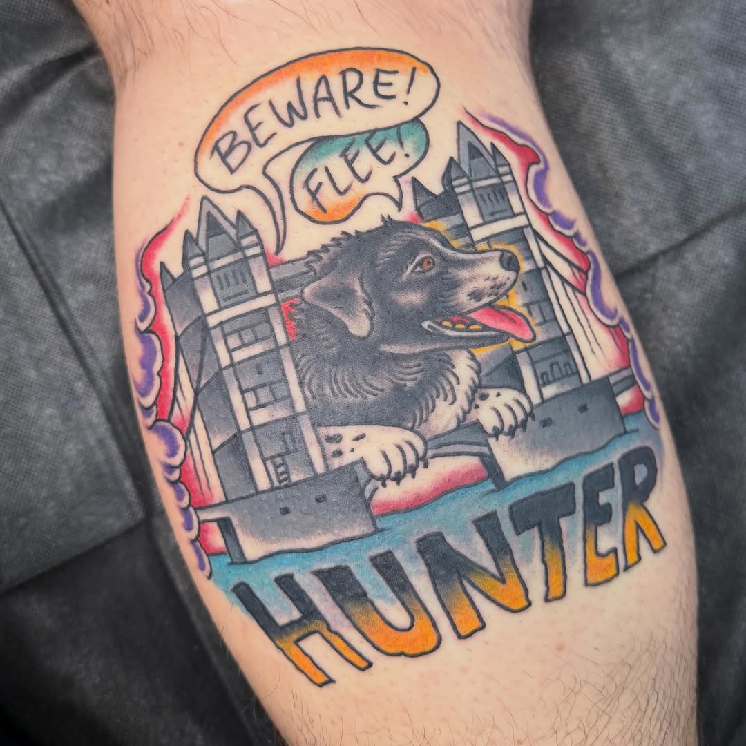 Tattoo by @mattklass — american_traditional, illustrative