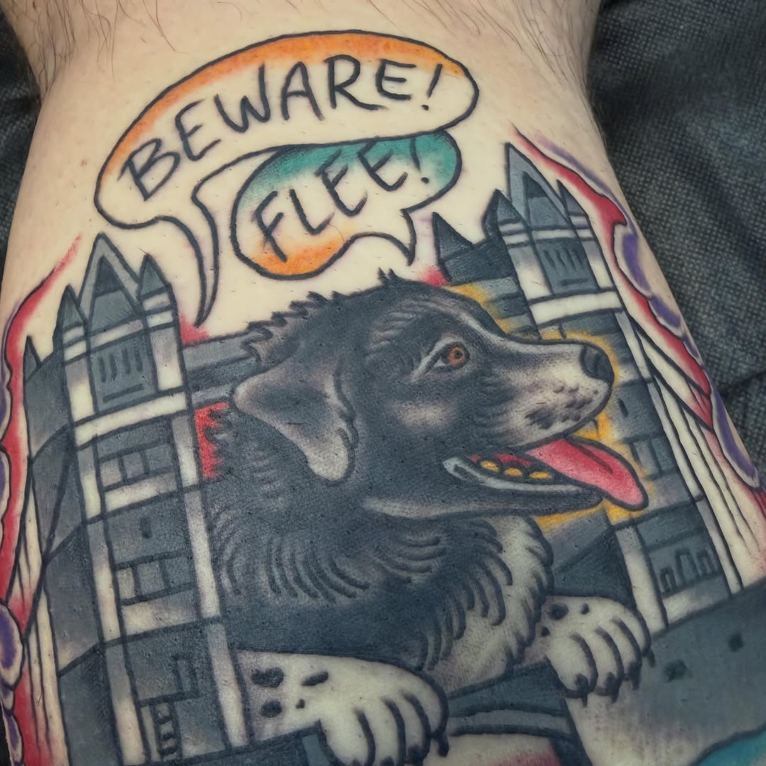 Tattoo by @mattklass — american_traditional, illustrative