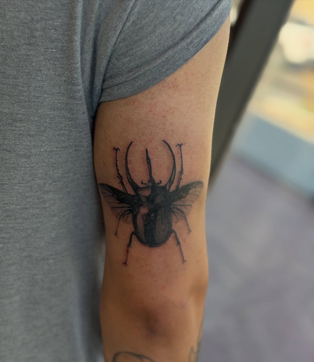 Tattoo by @loveyoutodeathtattoo — realism, black_and_grey