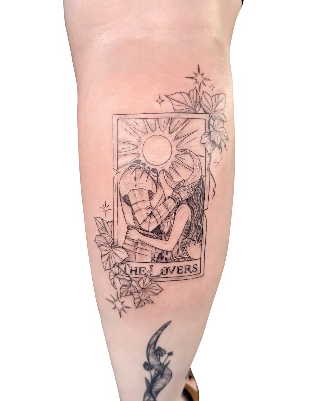 Tattoo by @fionnatattoo β fine_line, black_and_grey