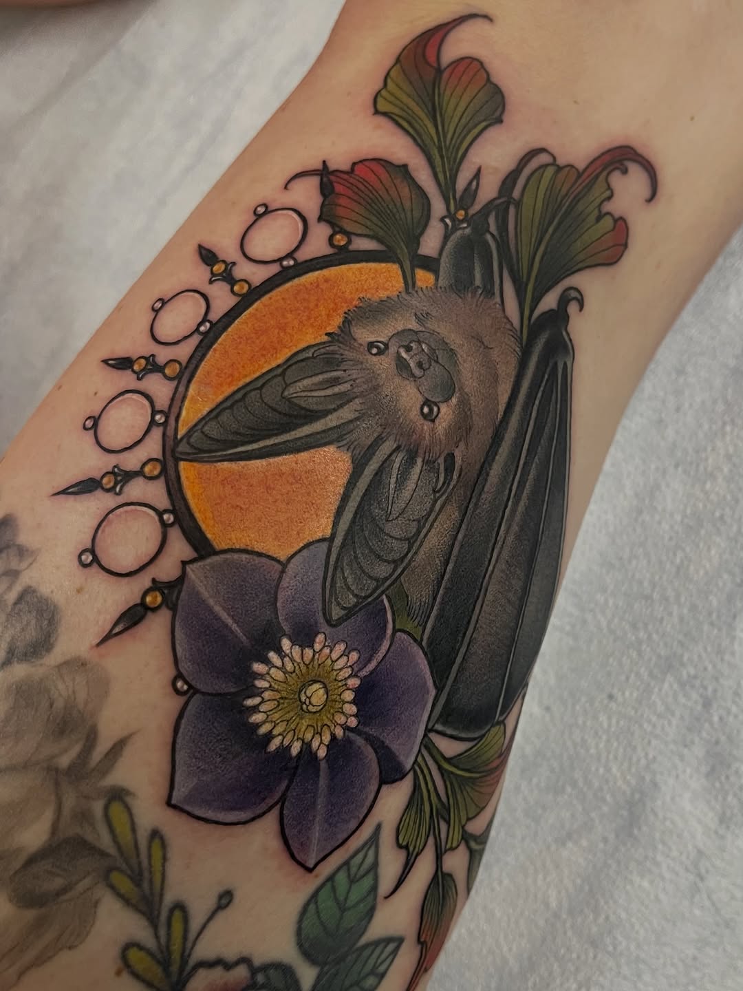Tattoo by @charlotte.e.tattoos — realism, black_and_grey