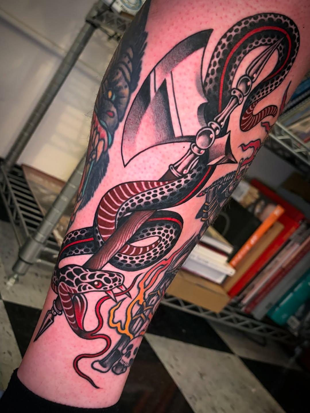 Tattoo by @philhatchetyau — american_traditional, illustrative