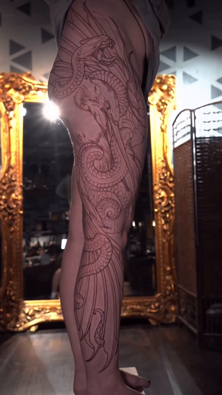 Tattoo by @hxc.tattoos — japanese_irezumi, illustrative