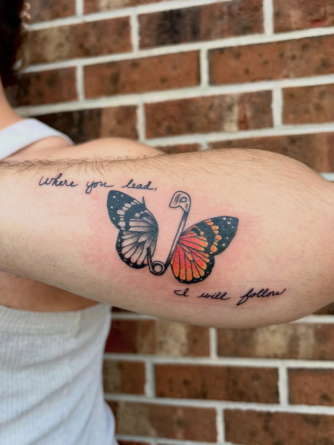 Tattoo by @emilyftattoos — lettering_script, fine_line