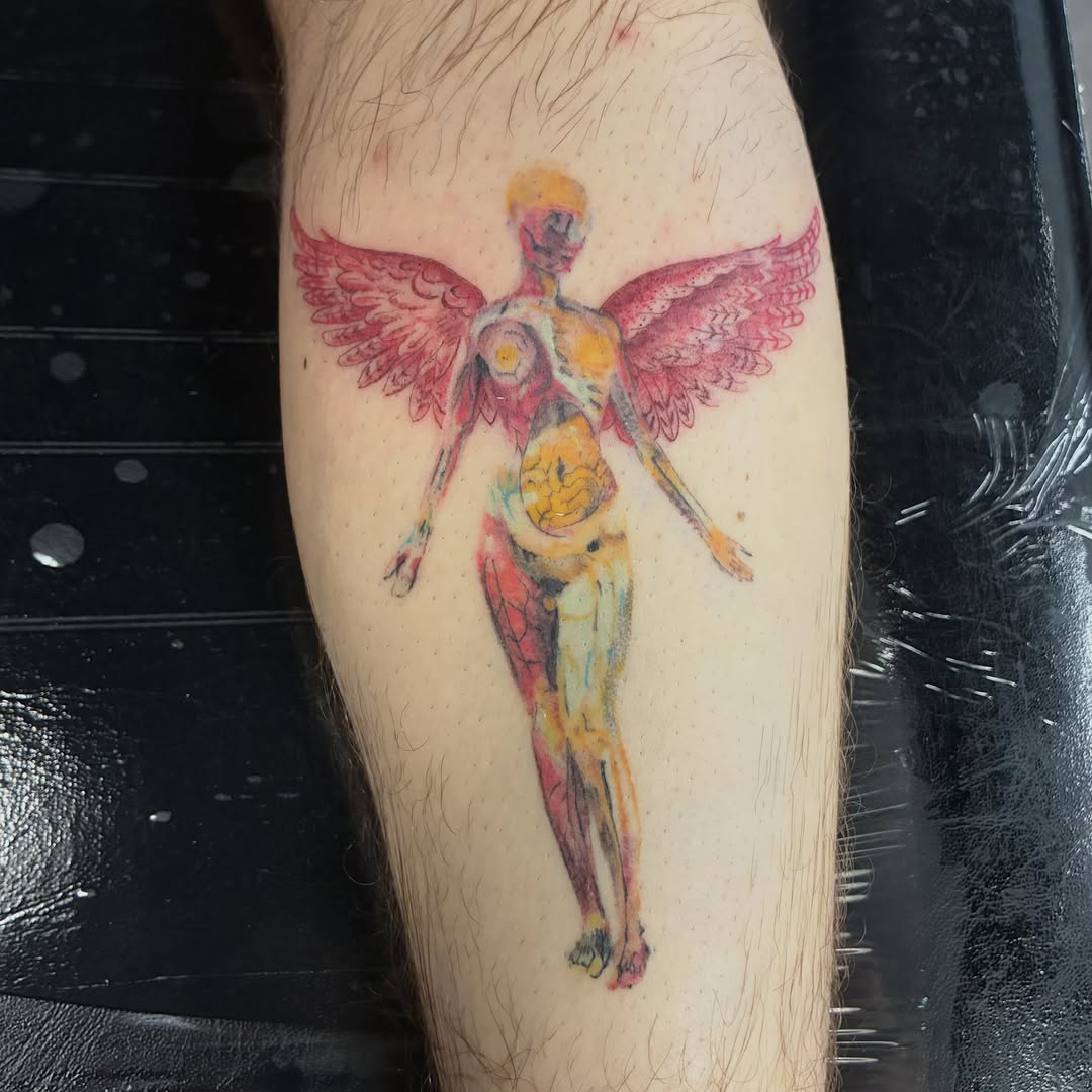 Tattoo by @hit_and_run_tattoo_ — realism, trash_polka