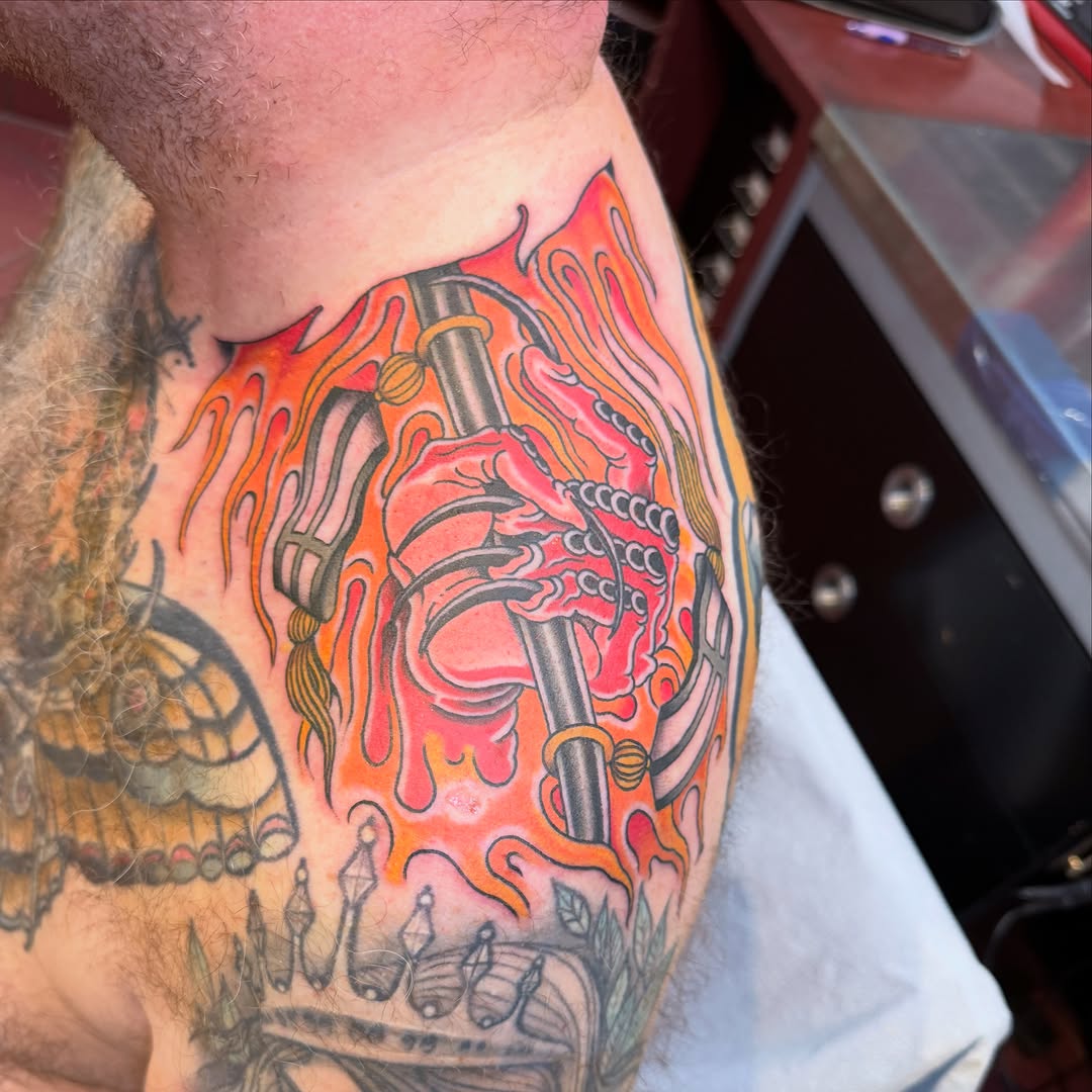 Tattoo by @dereknoble36 — american_traditional