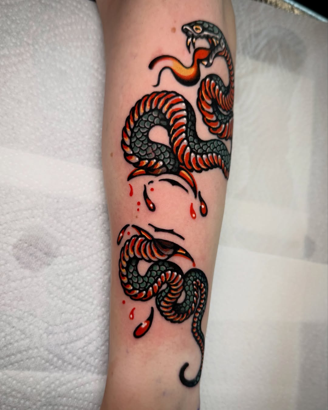Tattoo by @ynot.tat — american_traditional, illustrative