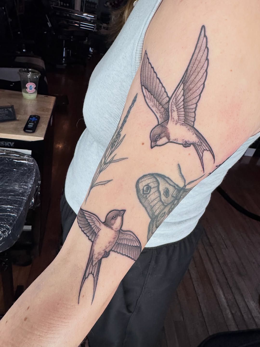 Tattoo by @shawndoestattoos โ black_and_grey, realism