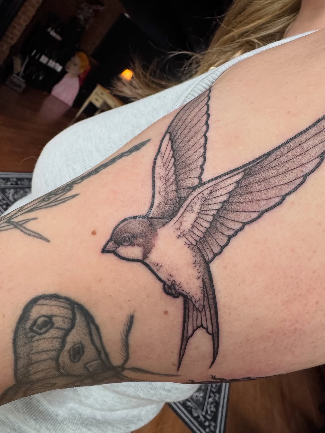 Tattoo by @shawndoestattoos โ black_and_grey, realism