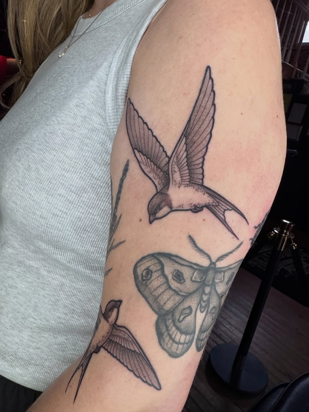 Tattoo by @shawndoestattoos โ black_and_grey, realism