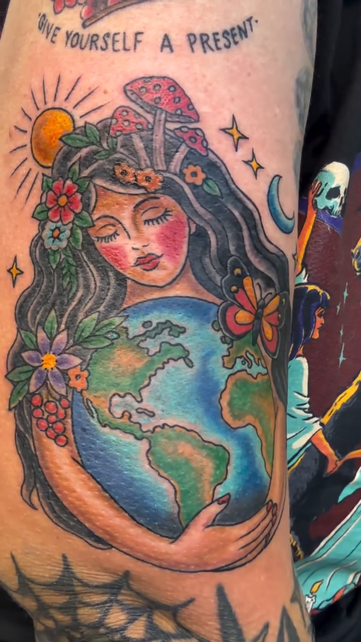 Tattoo by @mountpeaktattoo โ neo_traditional, illustrative