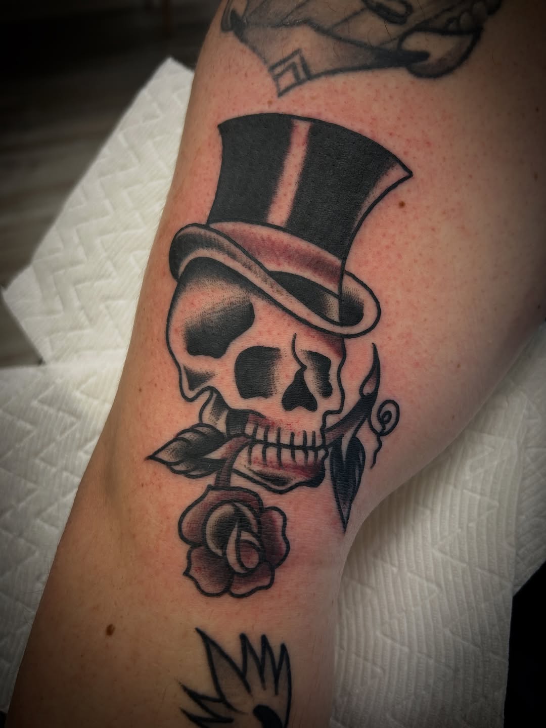 Tattoo by @ericcaudilltattoo — american_traditional
