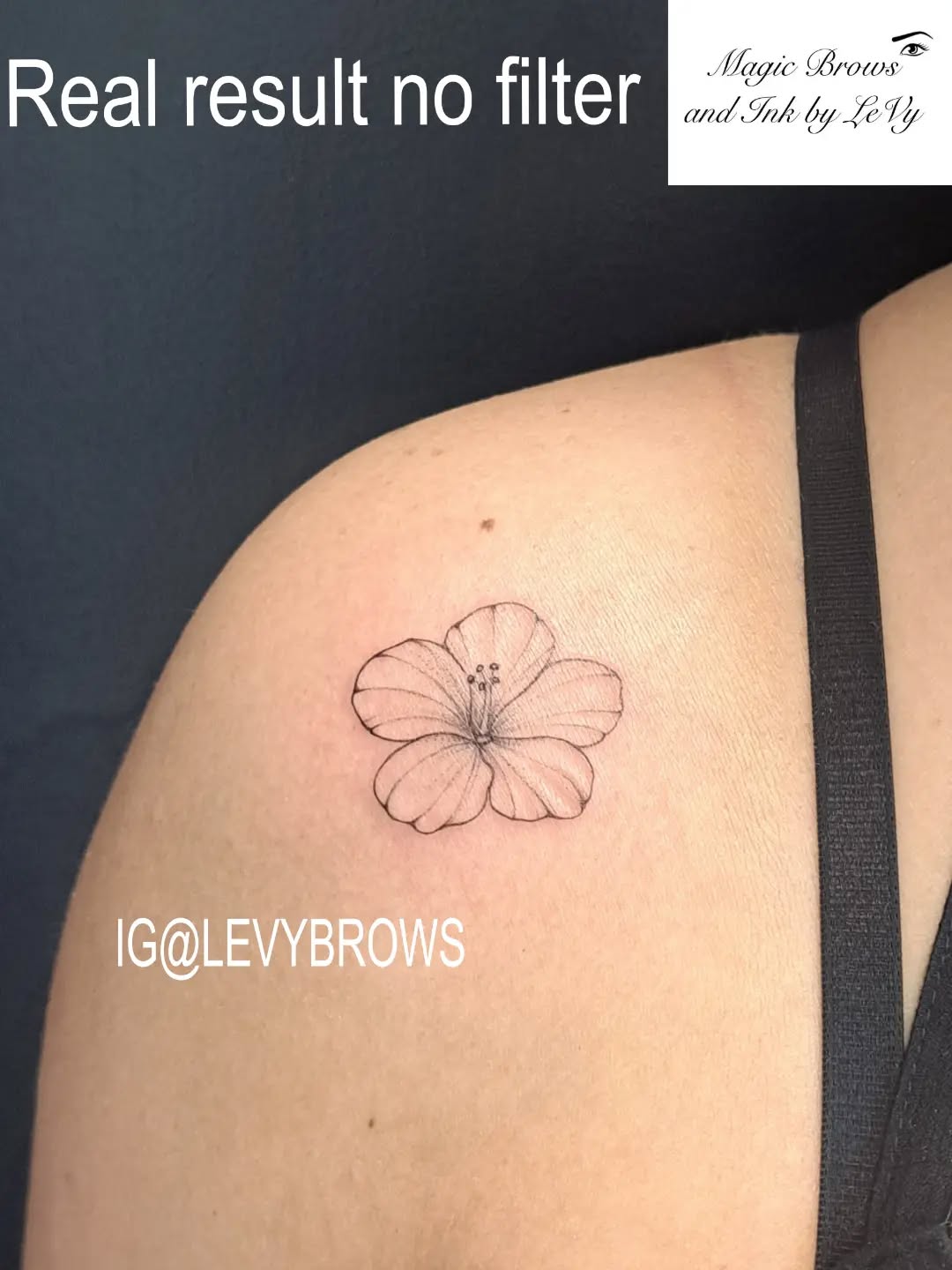 Tattoo by @levybrows — fine_line