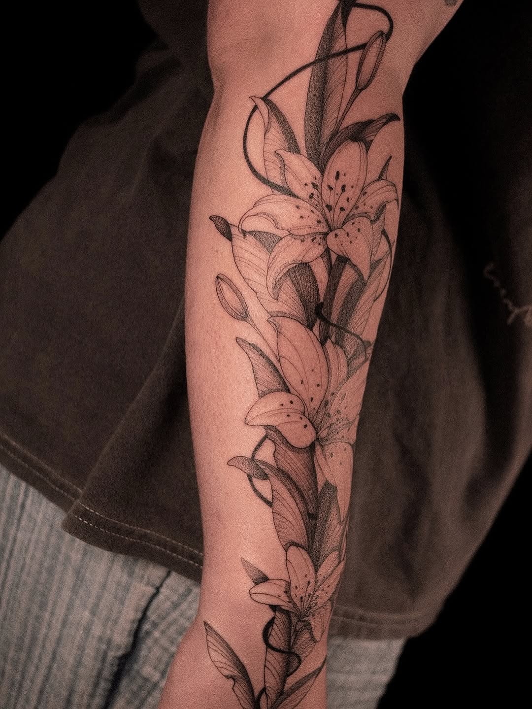 Tattoo by @shaypokes — fine_line, black_and_grey