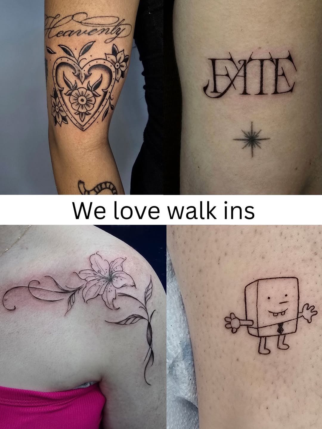 Tattoo by @bhsoceana — lettering_script, blackwork