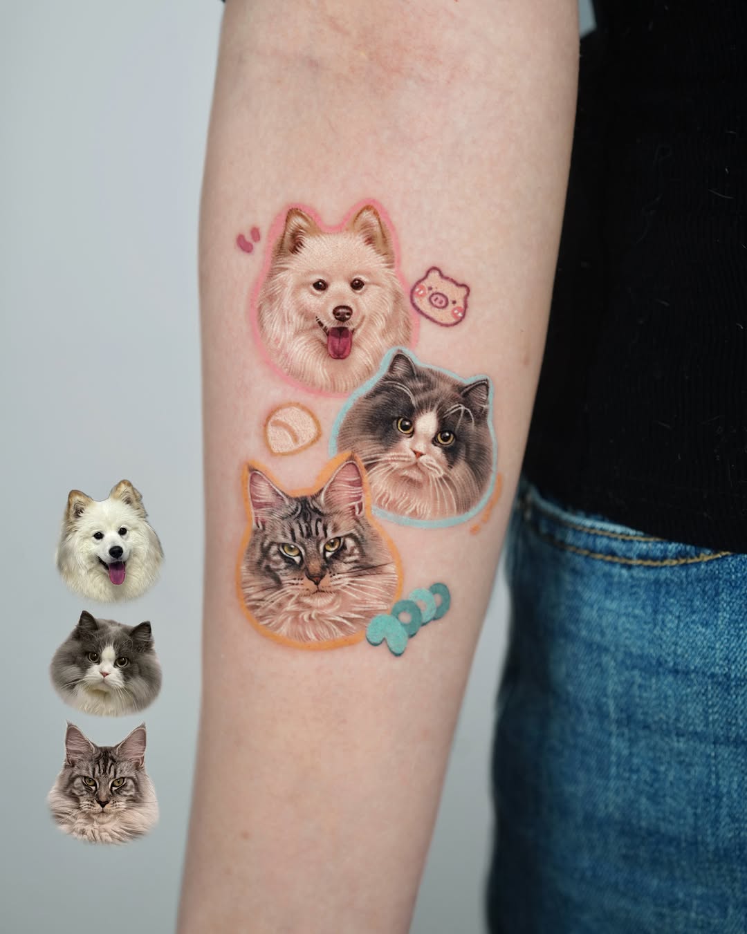 Tattoo by @inkspace_junyi — realism, fine_line