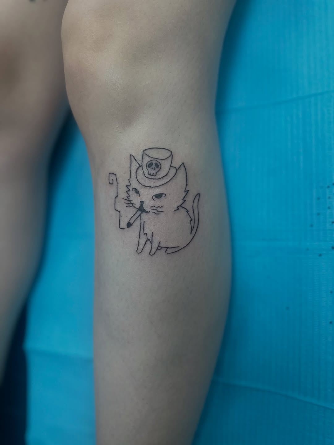 Tattoo by @dillusional.ink — fine_line, ignorant