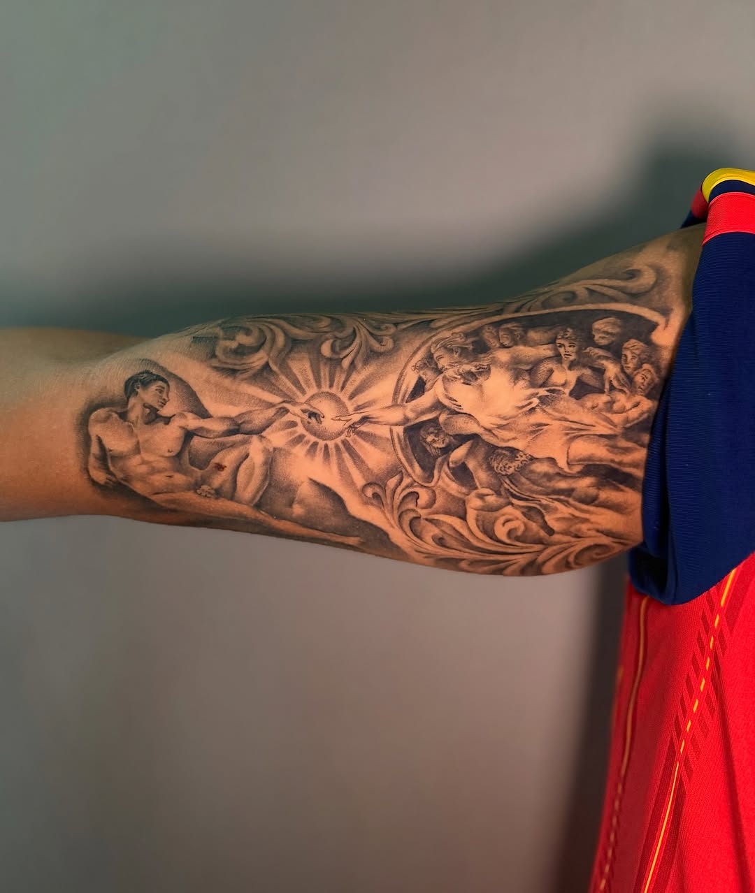 Tattoo by @namboink — realism, black_and_grey