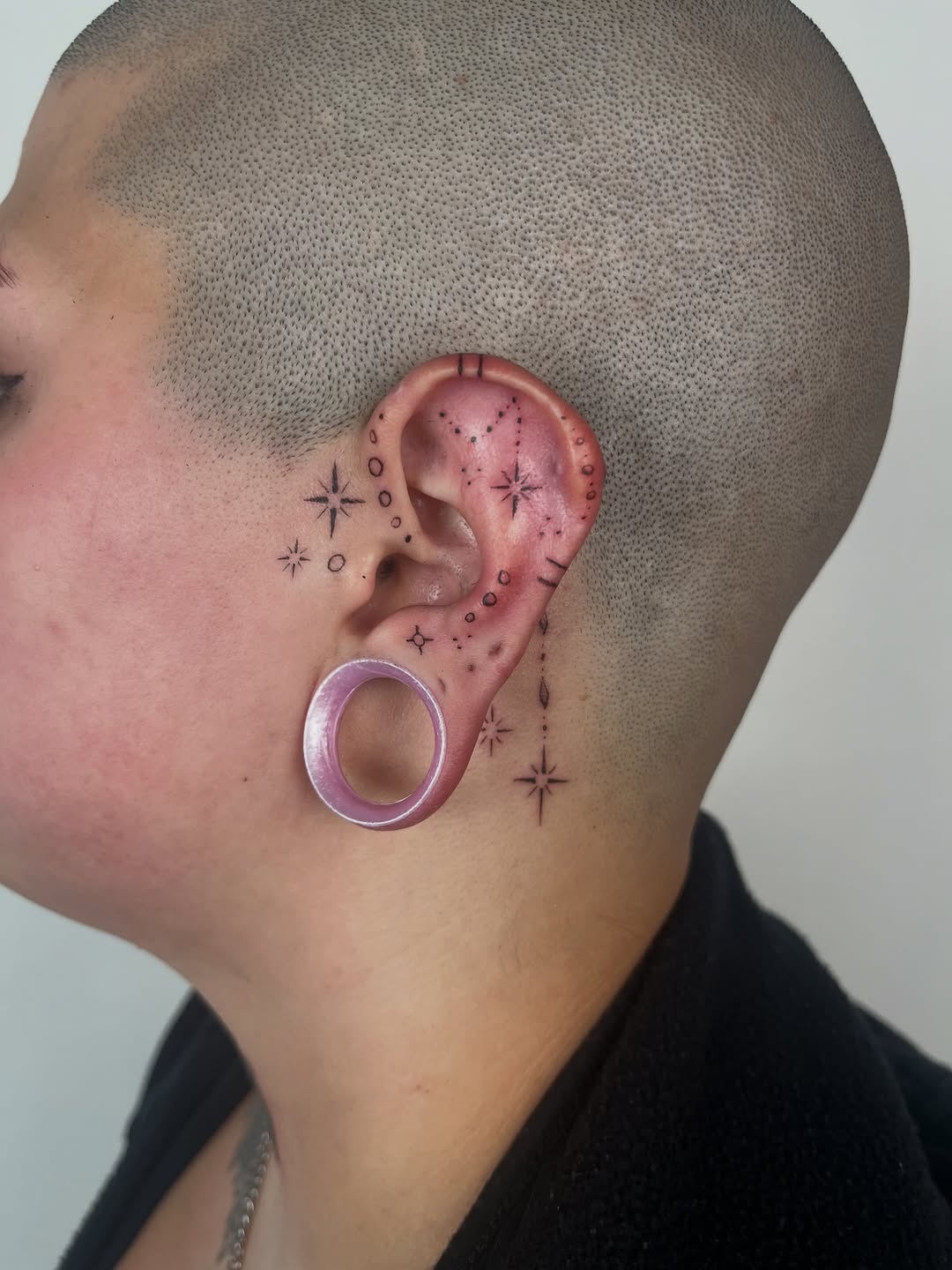 Tattoo by @needleshark — fine_line, minimalist