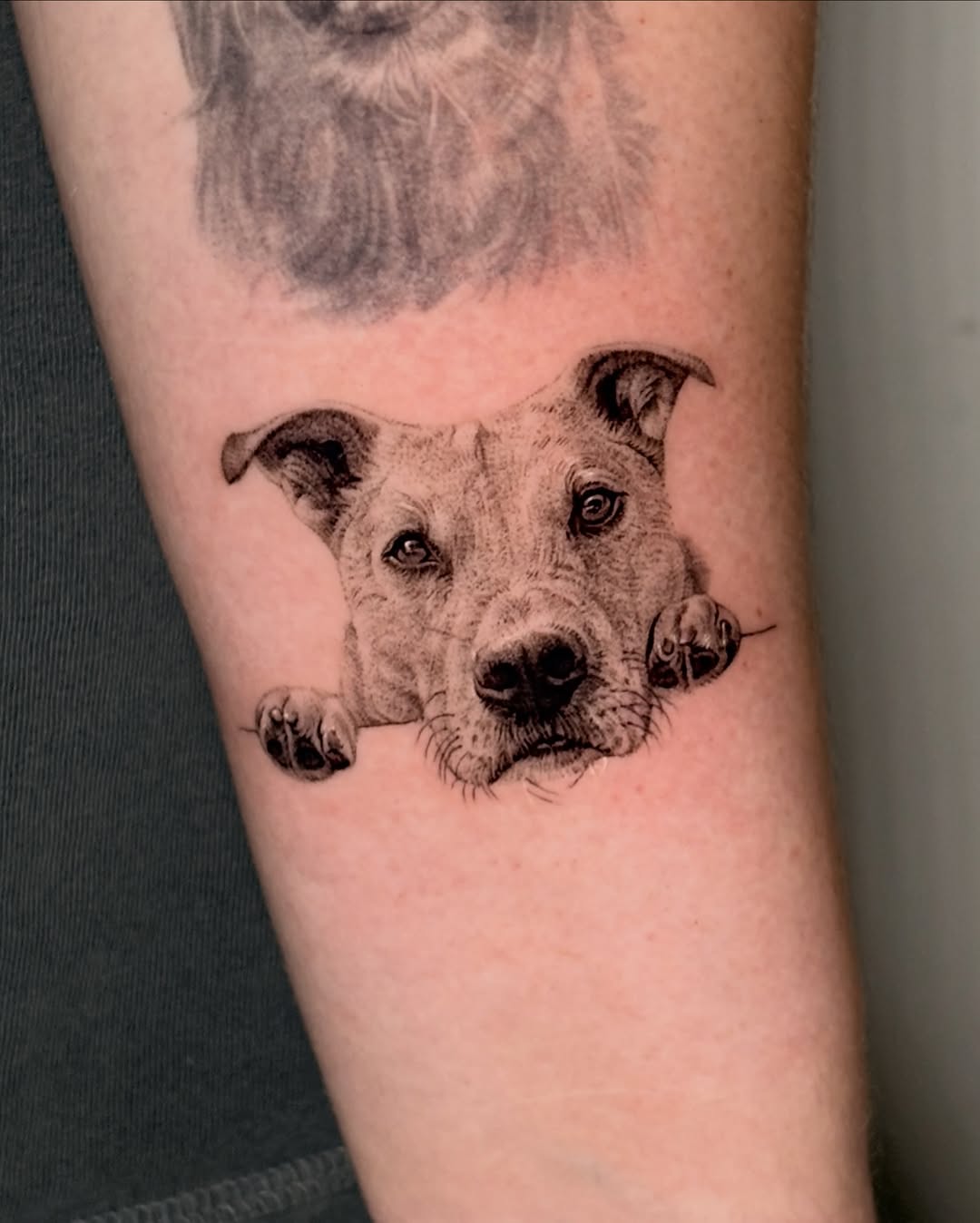 Tattoo by @wonniiink — realism, black_and_grey