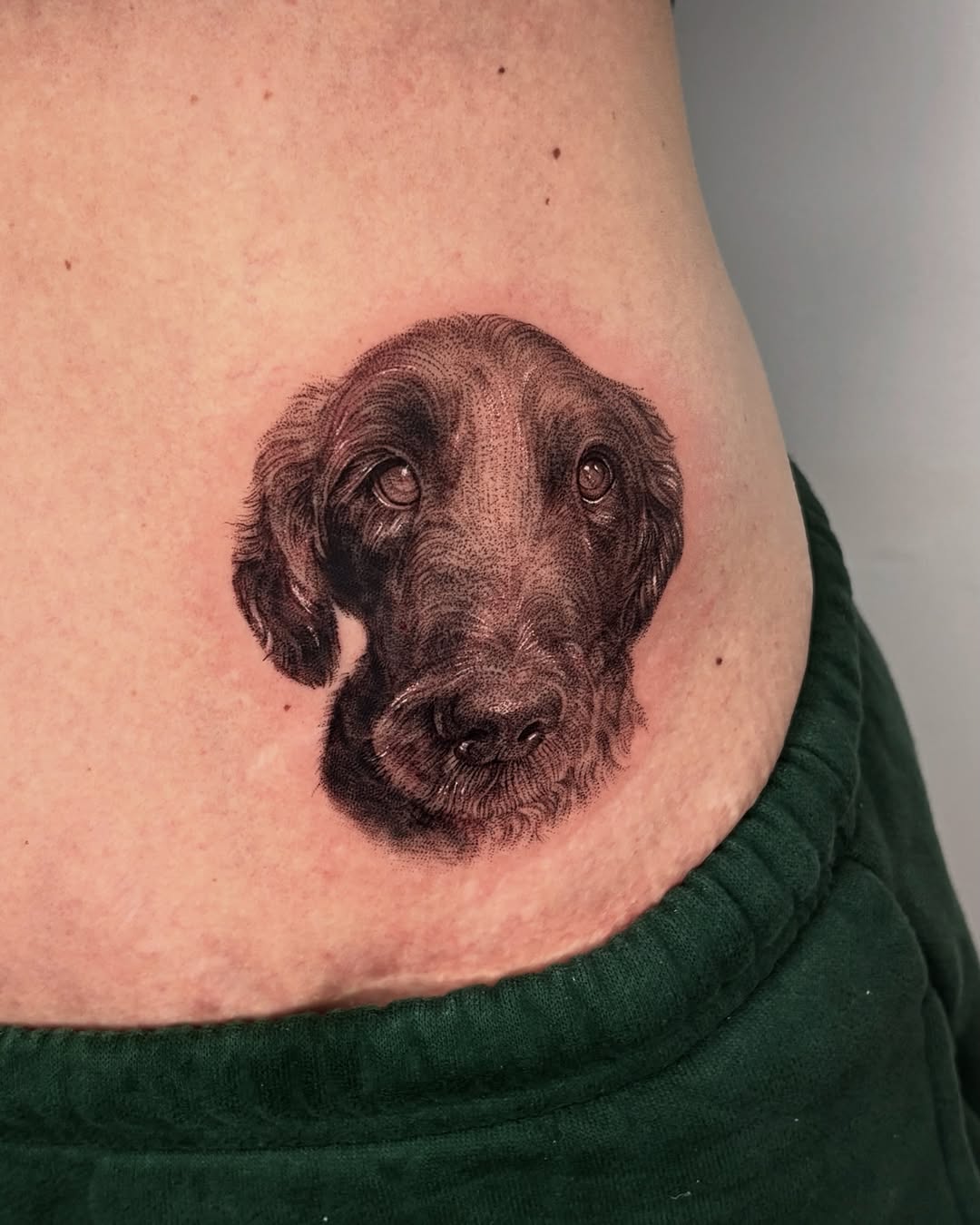 Tattoo by @wonniiink — realism, dotwork