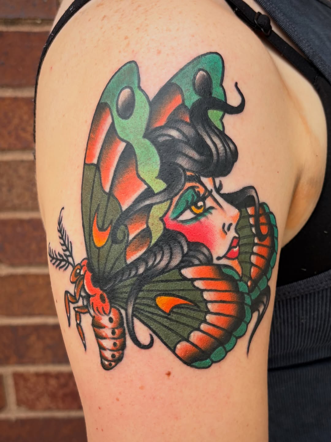 Tattoo by @asecularhazer — american_traditional, illustrative
