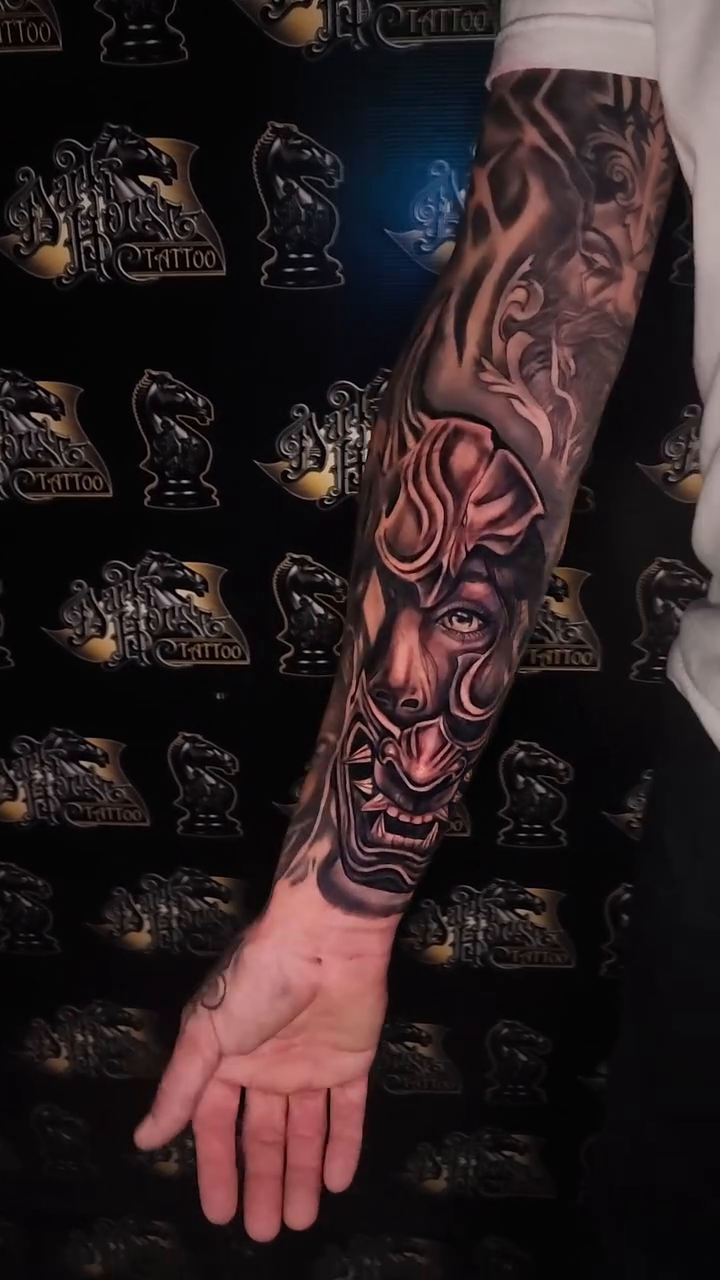 Tattoo by @antmantattoos — black_and_grey, realism