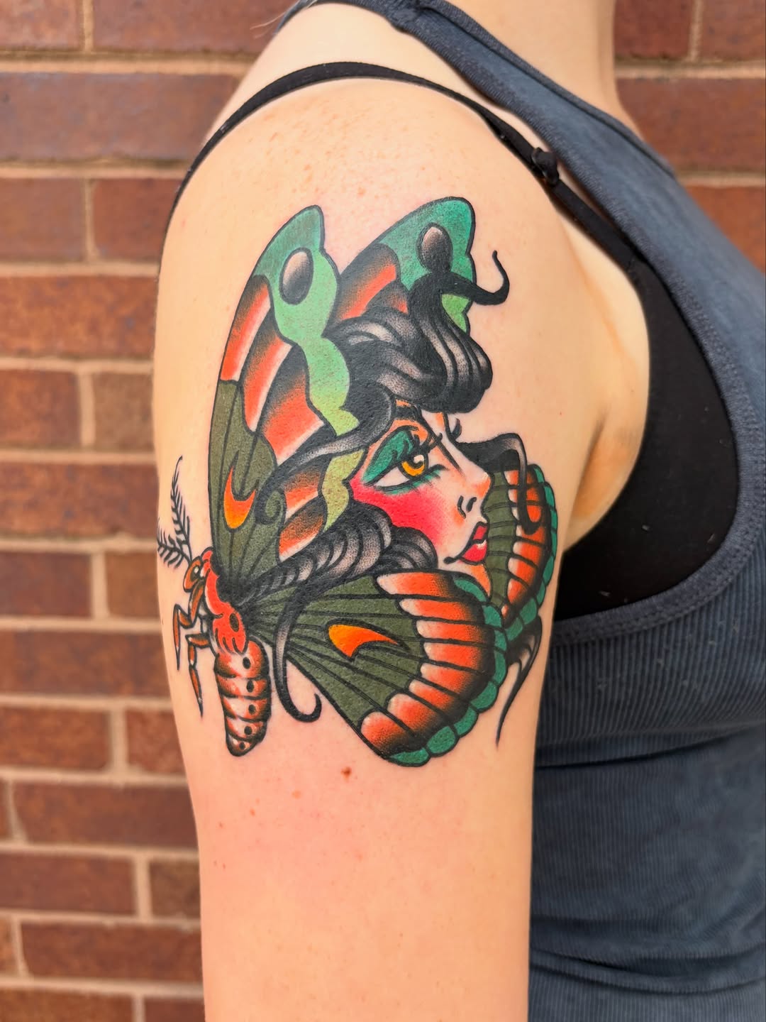 Tattoo by @asecularhazer — american_traditional, illustrative