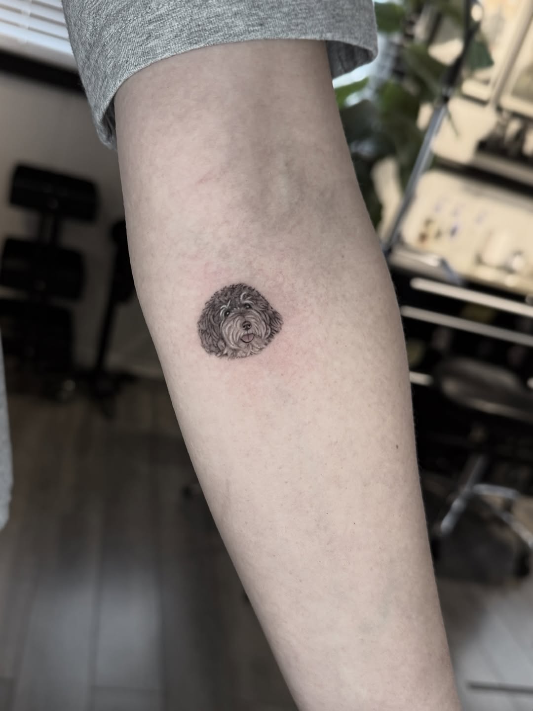 Tattoo by @tee.tattoo — realism, black_and_grey