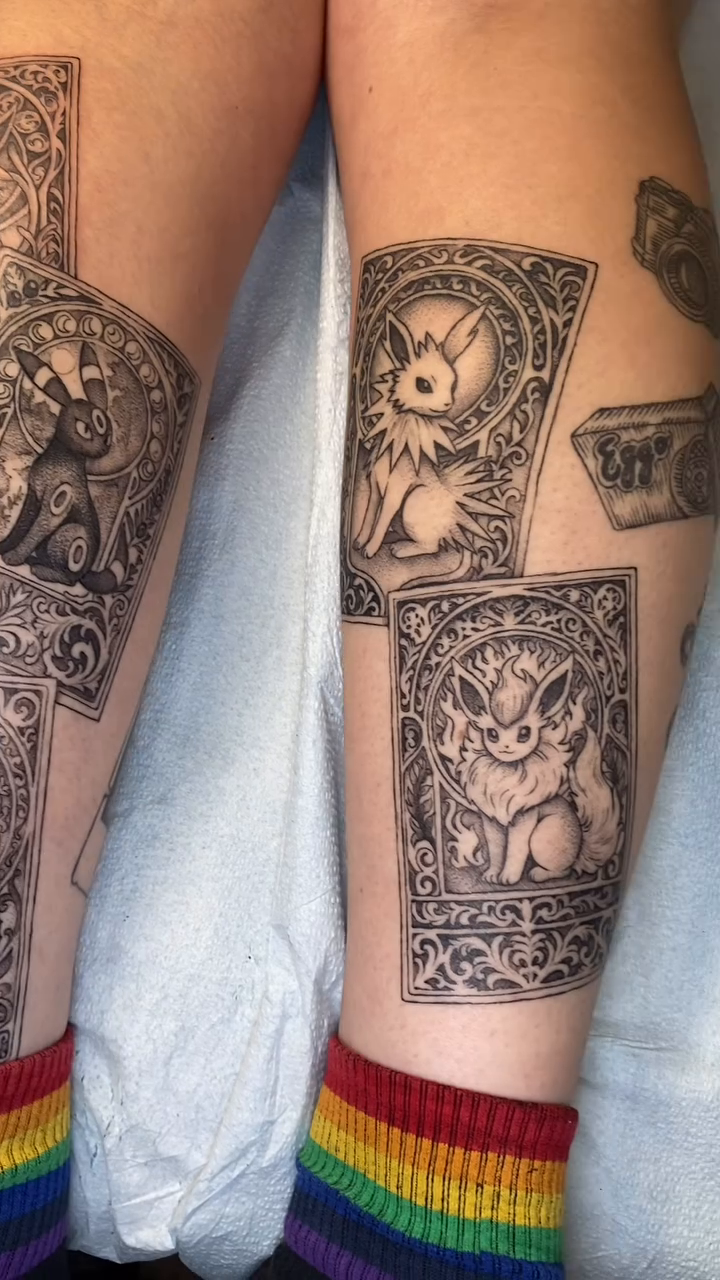 Tattoo by @ramsie_atc — illustrative, anime
