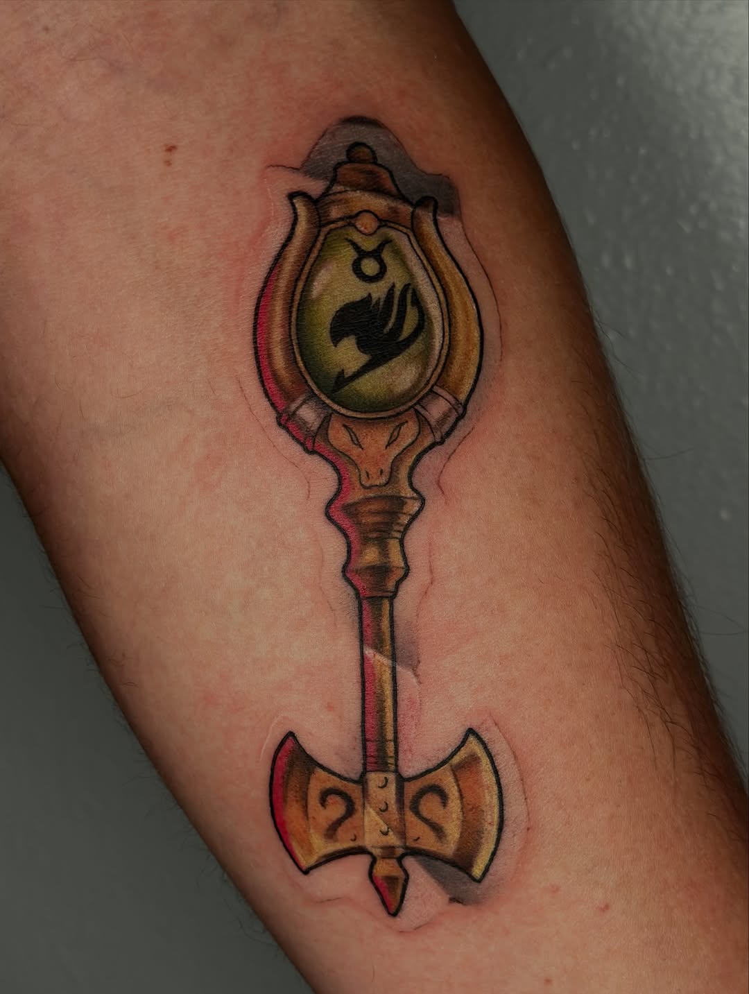 Tattoo by @tattooz_by_trent — anime, realism